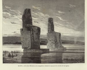 Egypt - Memnon-kolossene av European School