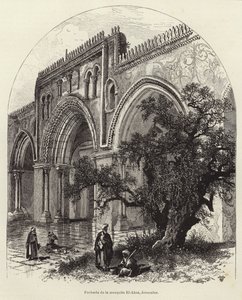 Fasade til El-Aksa-moskeen, Jerusalem av European School