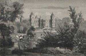 Ferrieres, til fru baronesse De Rothschild (gravering) av European School
