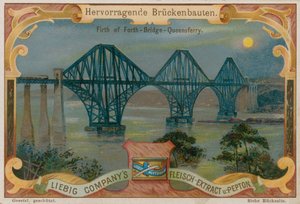 Forth Bridge over Firth of Forth, Skottland av European School