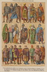 Carloving franc (farge litho) av European School