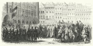 General Dumouriez og den franske hæren i Brussel av European School