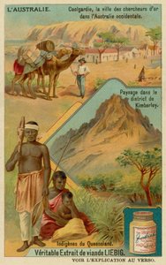 Goldrush-byen Coolgardie, landsbygda rundt Kimberley og aboriginere fra Queensland av European School