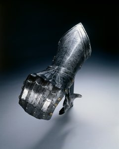 Gotisk vottehanske for høyre hånd, ca.1490 av European School