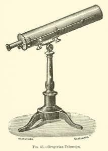 Gregorian Telescope (gravering) av European School