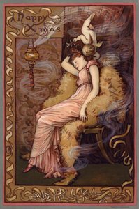 God jul (kromolitho) av European School