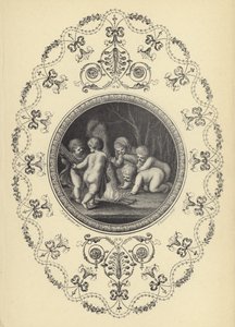Illustrasjon fra Michael Angelo Pergolesis Book of Ornaments (gravering) av European School