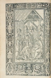 Illustrasjon fra Christian Decachordum av Marcus Vigerius (1446-1516), Fano av European School