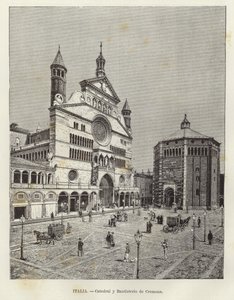 Italia - Cremona katedral og dåpskapel av European School