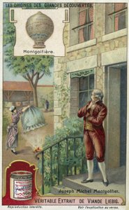 Joseph Montgolfier og luftballongen av European School