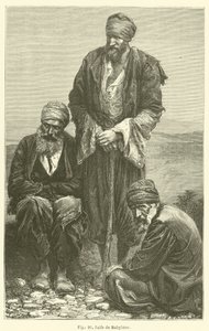 Jøder i Babylon (gravering) av European School