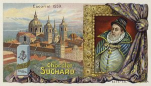 Kong Filip II av Spania, og El Escorial av European School