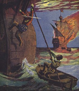 Klaus Störtebeker (farge litho) av European School