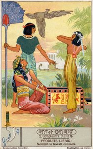 Isis#39; klagesang (chromolitho) av European School