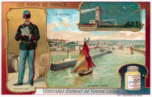 Le Havre (chromolitho) av European School