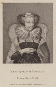 Mary, Queen of Scots (gravering) av European School