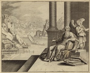 Apostelen Matteus (gravering) av European School