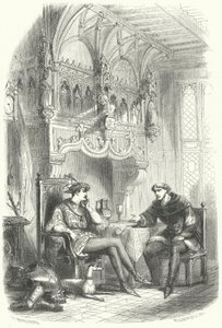 Møte mellom den flamske statsmannen Jacob van Artevelde og kong Edward III av England av European School