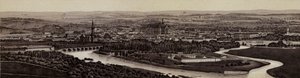 Metz: generelt syn (litho) av European School