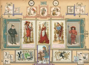 Side fra Sammelsurium bind IX (trykt materiale) av European School