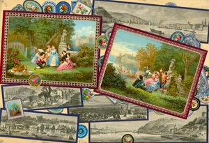 Side fra Sammelsurium bind I (trykt materiale) av European School