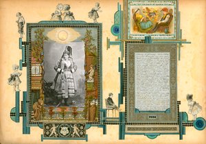 Side fra Sammelsurium bind I (trykt materiale) av European School