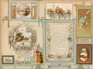 Side fra Sammelsurium bind XI (trykt materiale) av European School