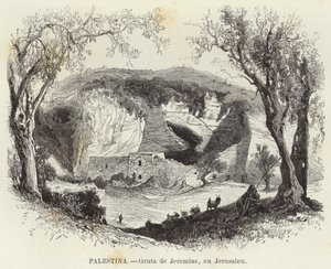 Palestina, Jeremias grotte, i Jerusalem av European School