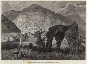 Palestina, Karantenefjellet, fra Jeriko av European School