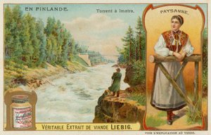 Peasant og Lmatra-fossen