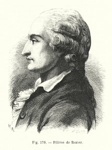 Pilatre de Rozier (gravering) av European School