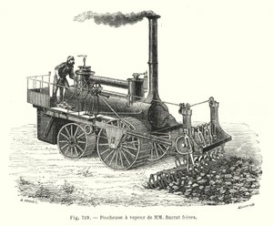 Steam pickaxe av MM Barrat brothers (gravering) av European School