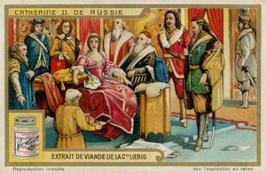 Dronning Katarina den store av Russland av European School