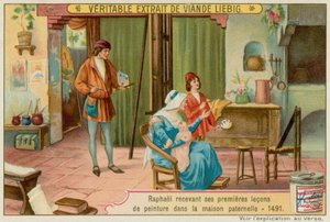 Raphaels første malereksjon av European School