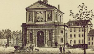 Rotterdam: Delftsche Poort (litho) av European School