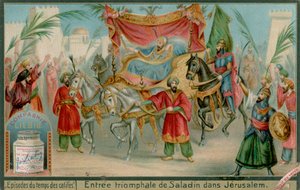 Saladdins inntog i Jerusalem av European School