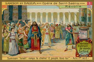 Samson oppfordrer israelittene til å frigjøre seg selv av European School