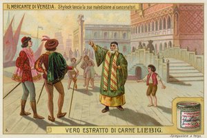 Shylock, Bassanio og Antonio av European School