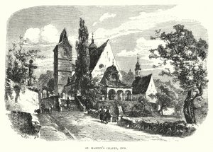 St Martins kapell, Zug (gravering) av European School