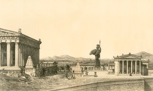 Akropolis i Athen av European School