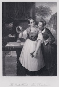 Brudekransen (gravering) av European School