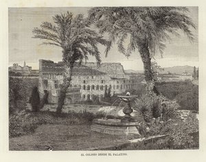 Colosseum fra Palatinen av European School