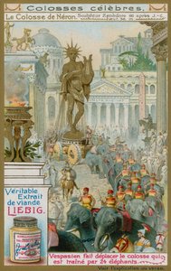 The Colossus of Nero, av billedhuggeren Zenodore, 66 e.Kr av European School