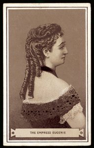 Keiserinne Eugenie (litho) av European School