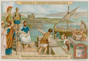 Megarerne fant Byzantium i 667 f.Kr av European School