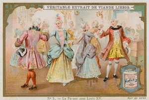 Pavanen under kong Louis XV av European School