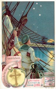 Sørkorset (chromolitho) av European School