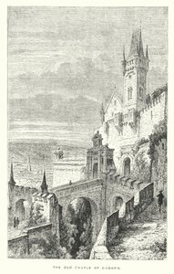 Det gamle slottet i Coburg (gravering) av European School
