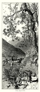 Torno, Lago ai Como (gravering) av European School