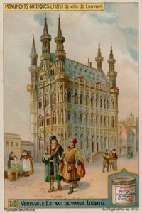 Rådhuset i Leuven i Belgia av European School